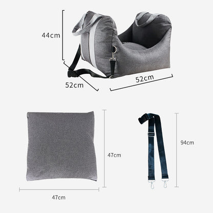 Pet Car Bed ? Portable Dog Mat for Travel and Car Seats